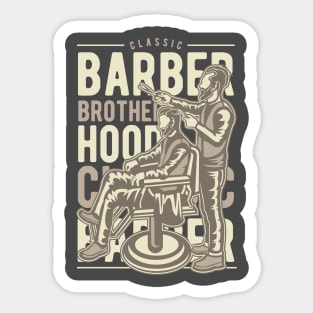 Barber Sticker